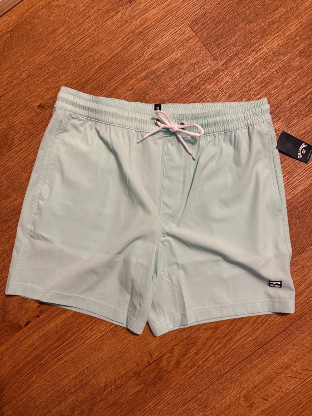 Billabong Mint Green Swim Trunks - Picture 3 of 7